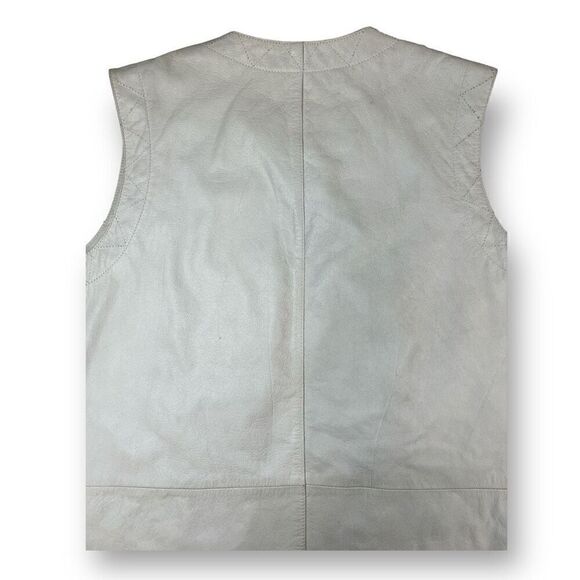 Mitrani Lion Leather Vest Size Large - Picture 13 of 16